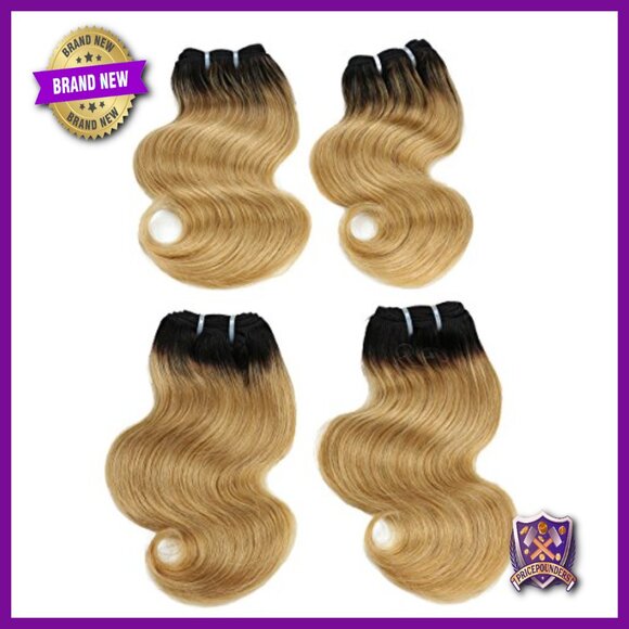 8 Inch Brazilian Human Hair Extensions Body Wave 4 Bundles main image 6